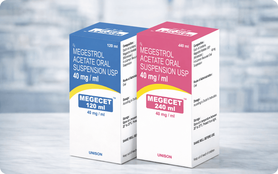Megecet 120ml/240ml suspension